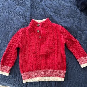 Cherokee 3t red sweater